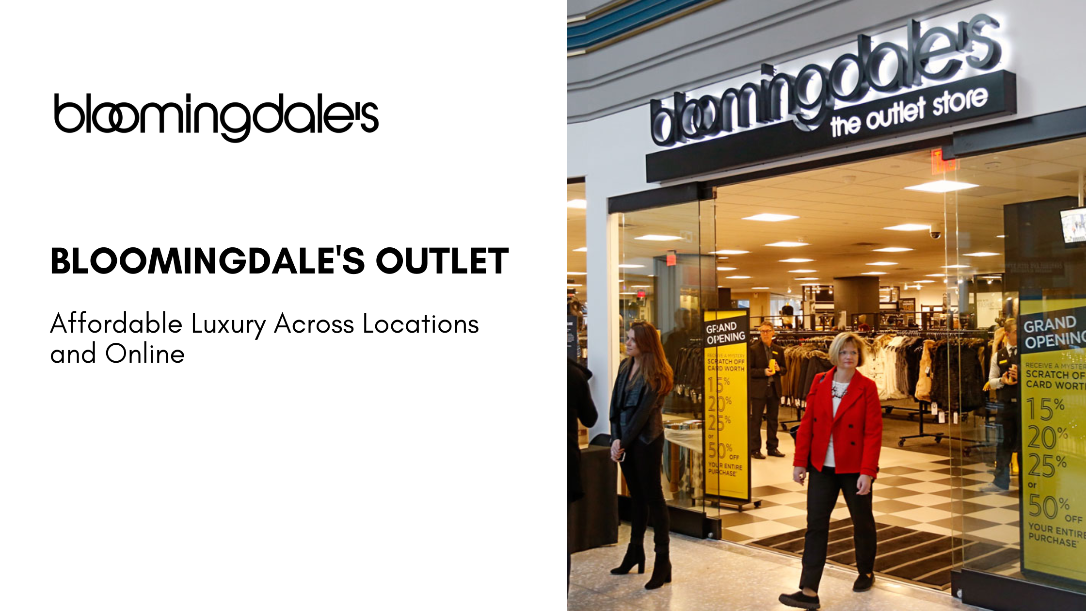 Bloomingdale’s Outlet: Affordable Luxury Across Locations and Online