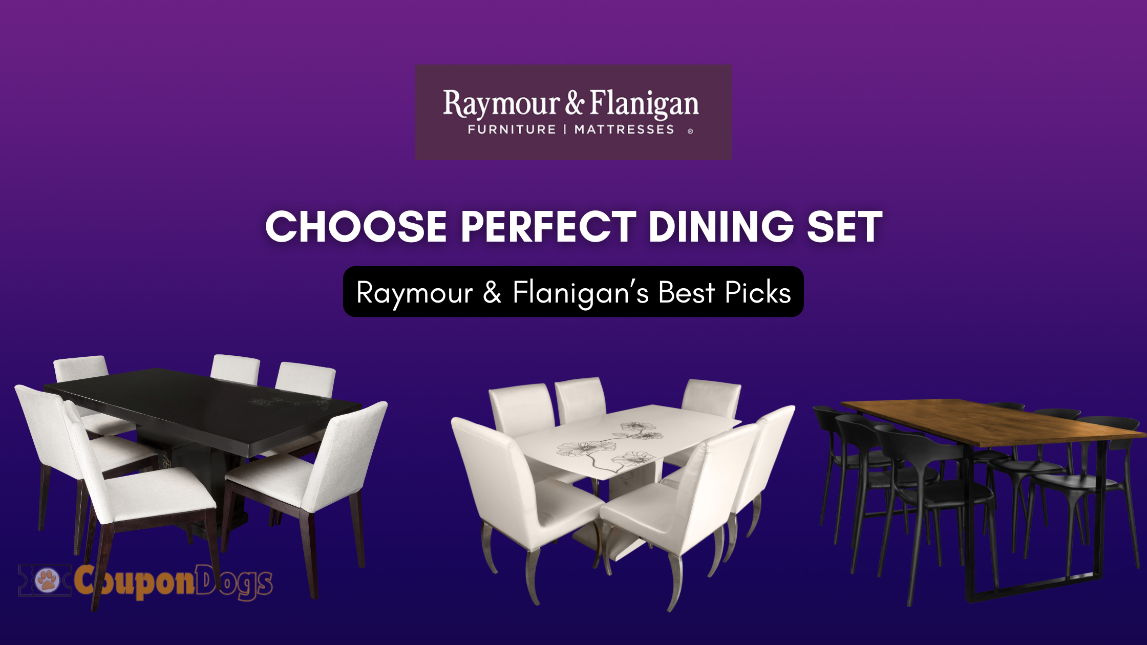 How to Choose the Perfect Dining Set: Raymour & Flanigan’s Top Picks